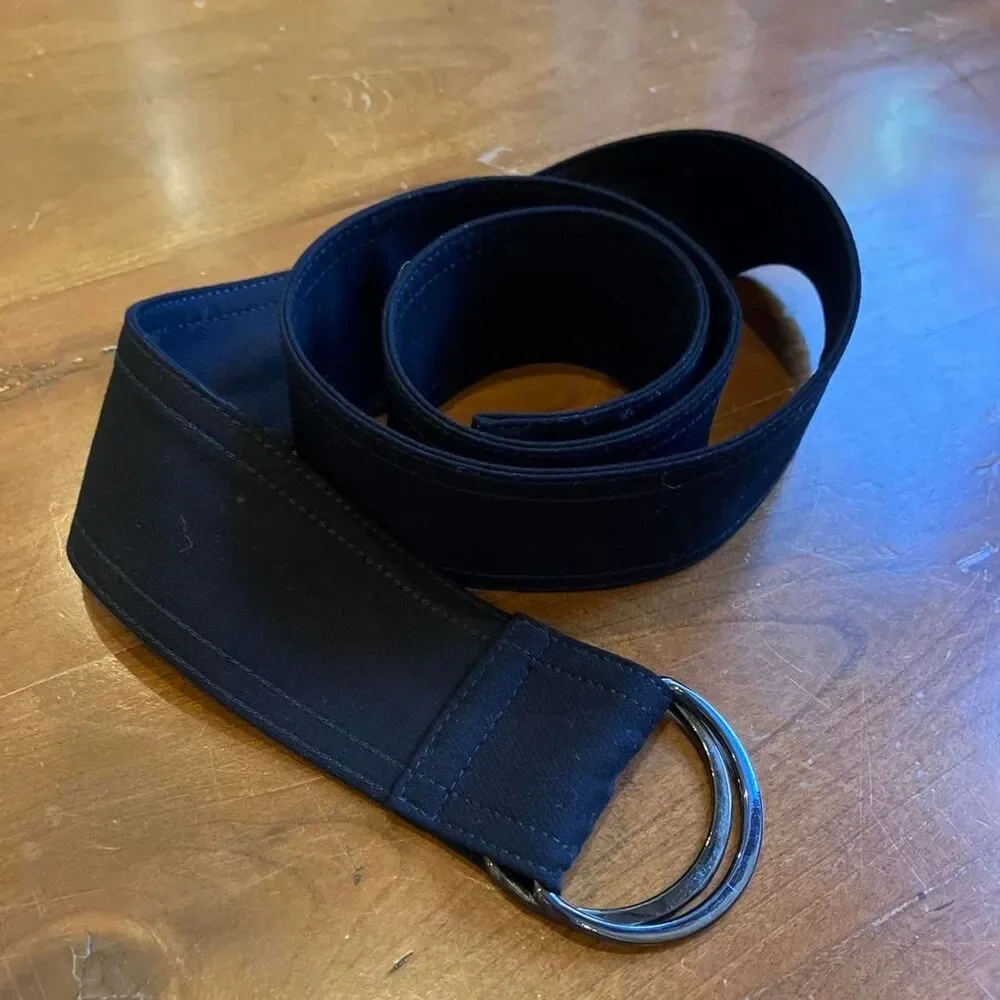 Unbranded Women's Black and Navy Belt